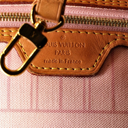 Louis Vuitton Neverfull Nm Tote Damier Mm