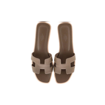 Hermes Women'S Oran Sandals Leather