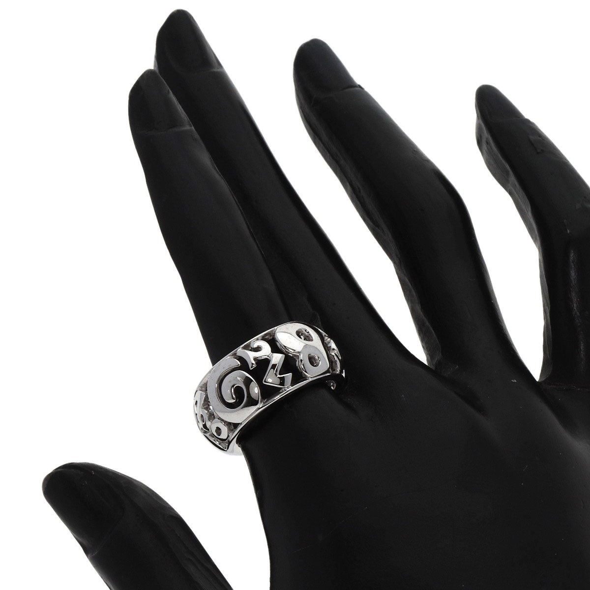 Franck Muller Talisman Ring K18 White Gold Ladies
