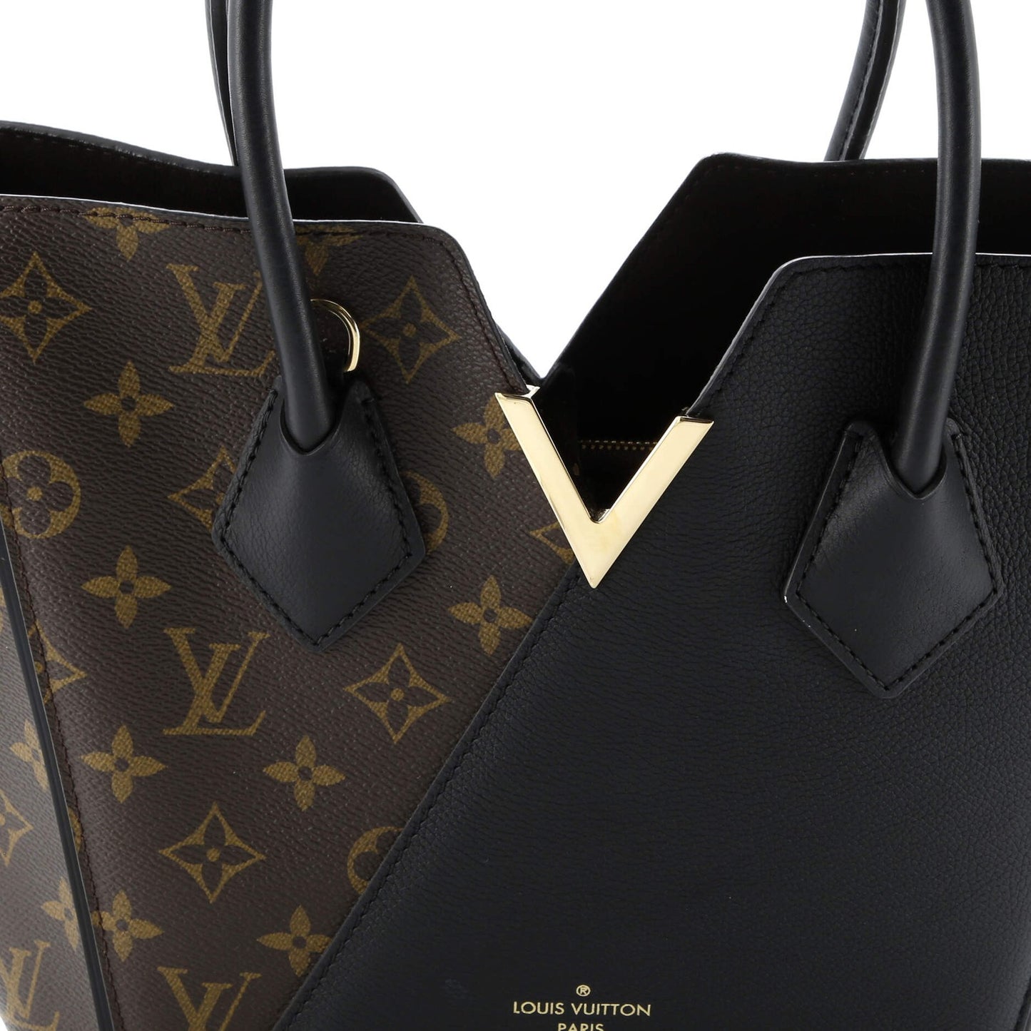 Louis Vuitton Kimono Handbag Monogram Canvas And Leather Pm