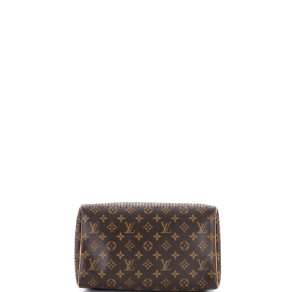 30 Louis Vuitton Speedy Handbag Perforated Monogram Canvas