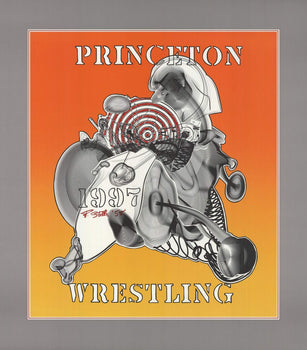 Frank Stella Princeton Wrestling 