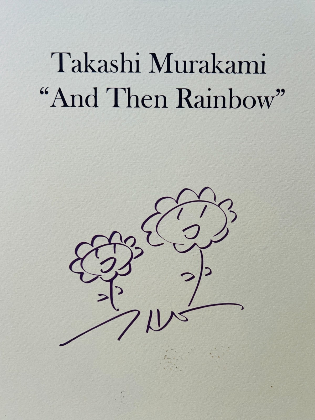 Takashi Murakami, Mori Museum Lithograph Edition Limited 200 Ex