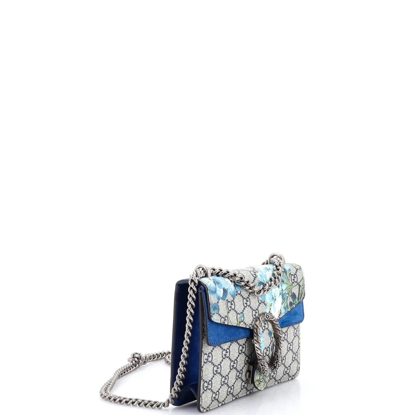 Mini Gucci Dionysus Bag Blooms Print GG Coated Canvas