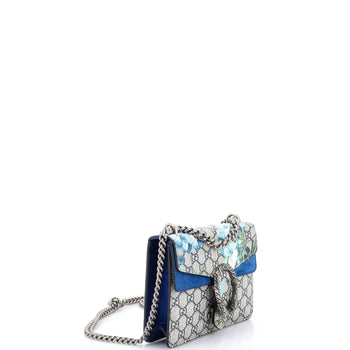 Mini Gucci Dionysus Bag Blooms Print GG Coated Canvas