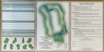 Annika Sorenstam Autographed Pga Score Card