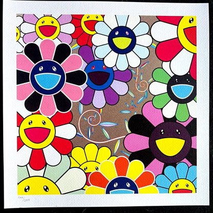 Takashi Murakami Lithograph Mori Art Coa Numbered