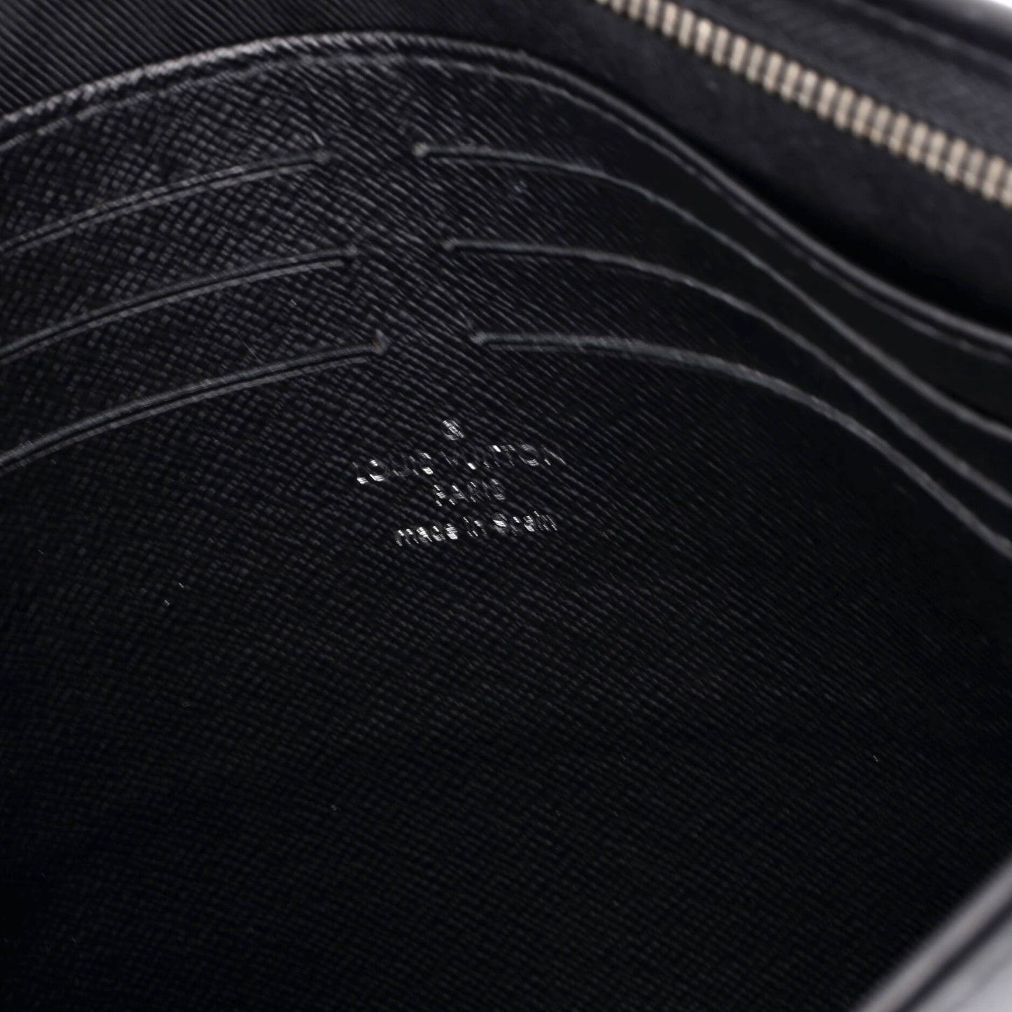 Louis Vuitton Pochette Voyage Monogram Eclipse Canvas Mm