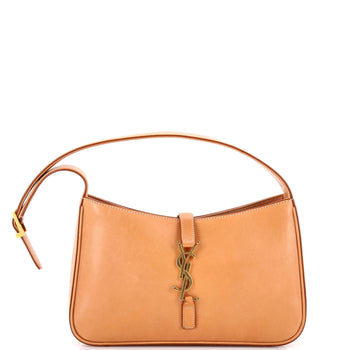 Saint Laurent Le 5 A 7 Hobo Leather Small