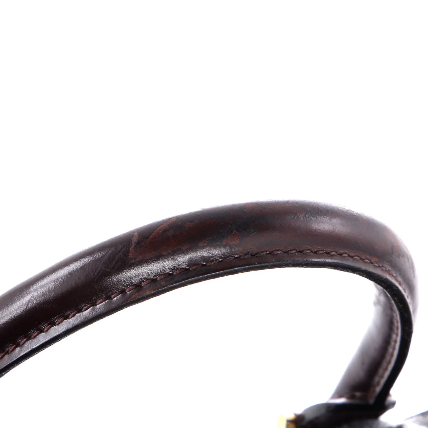 Louis Vuitton Kendall Handbag Taiga Leather Pm