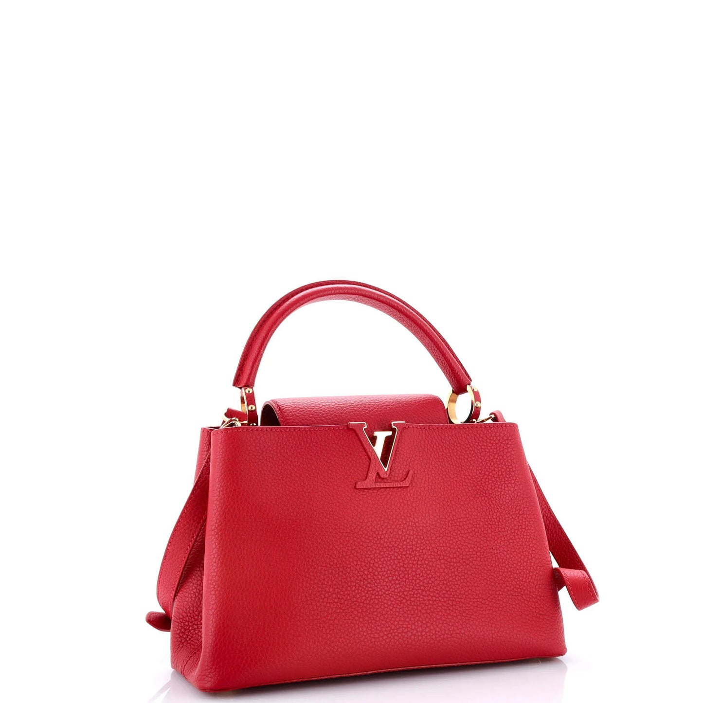 Louis Vuitton Capucines Bag Leather Pm