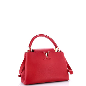 Louis Vuitton Capucines Bag Leather Pm