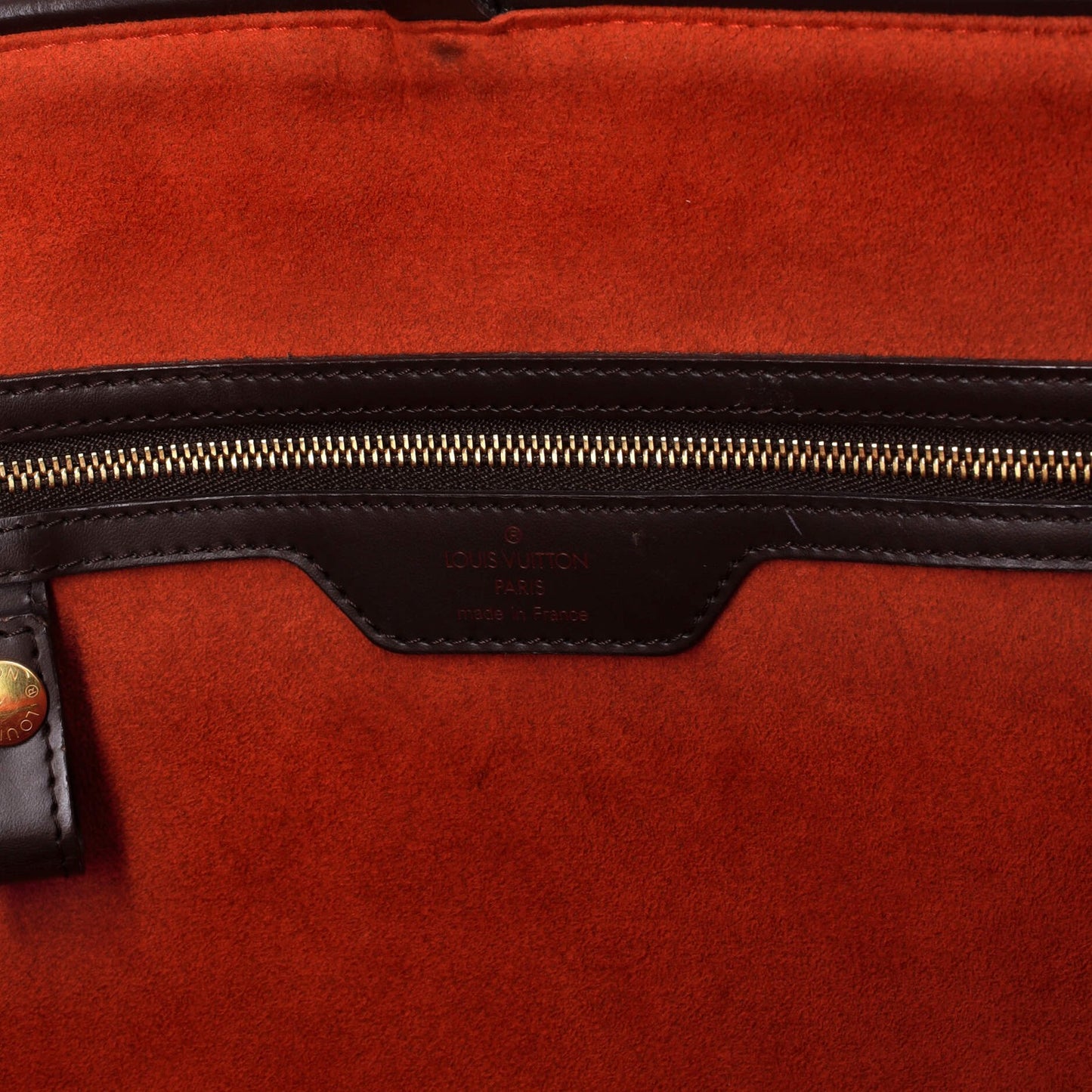 Louis Vuitton Manosque Handbag Damier Gm