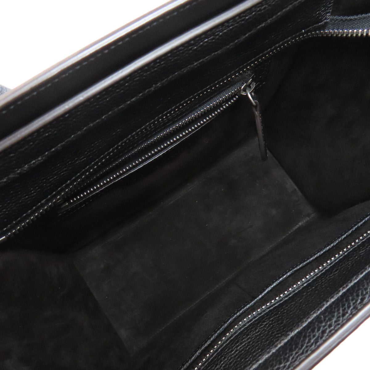 Calf CELINE Luggage micro Handbag