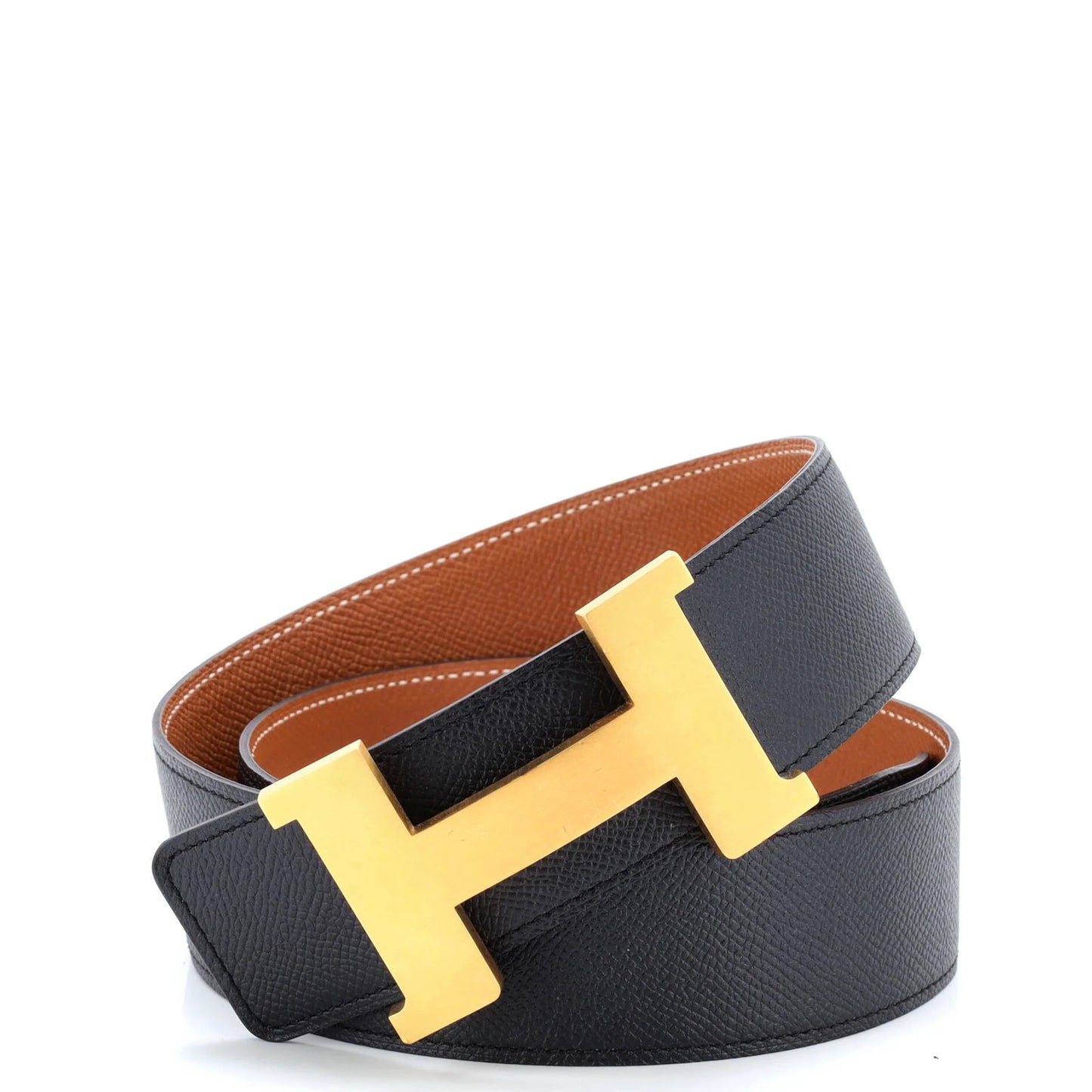 Hermes Constance Reversible Belt Leather Wide