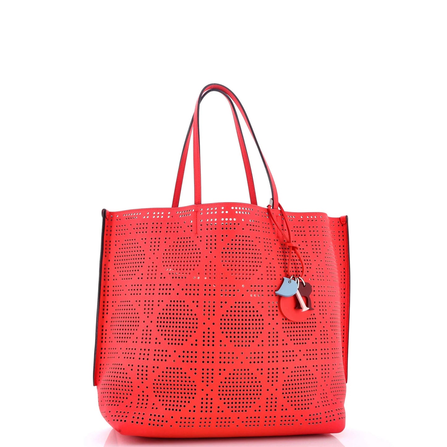 Christian Dior Dioriva Tote Perforated Leather