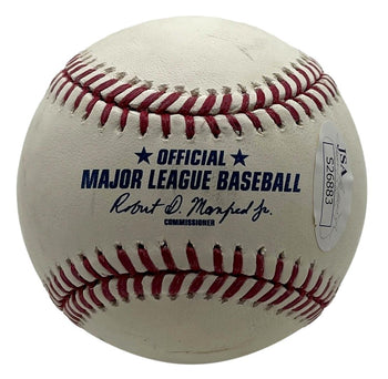 Hulk Hogan Signed/Autographed Oml Baseball Wwf Champ Jsa 201193