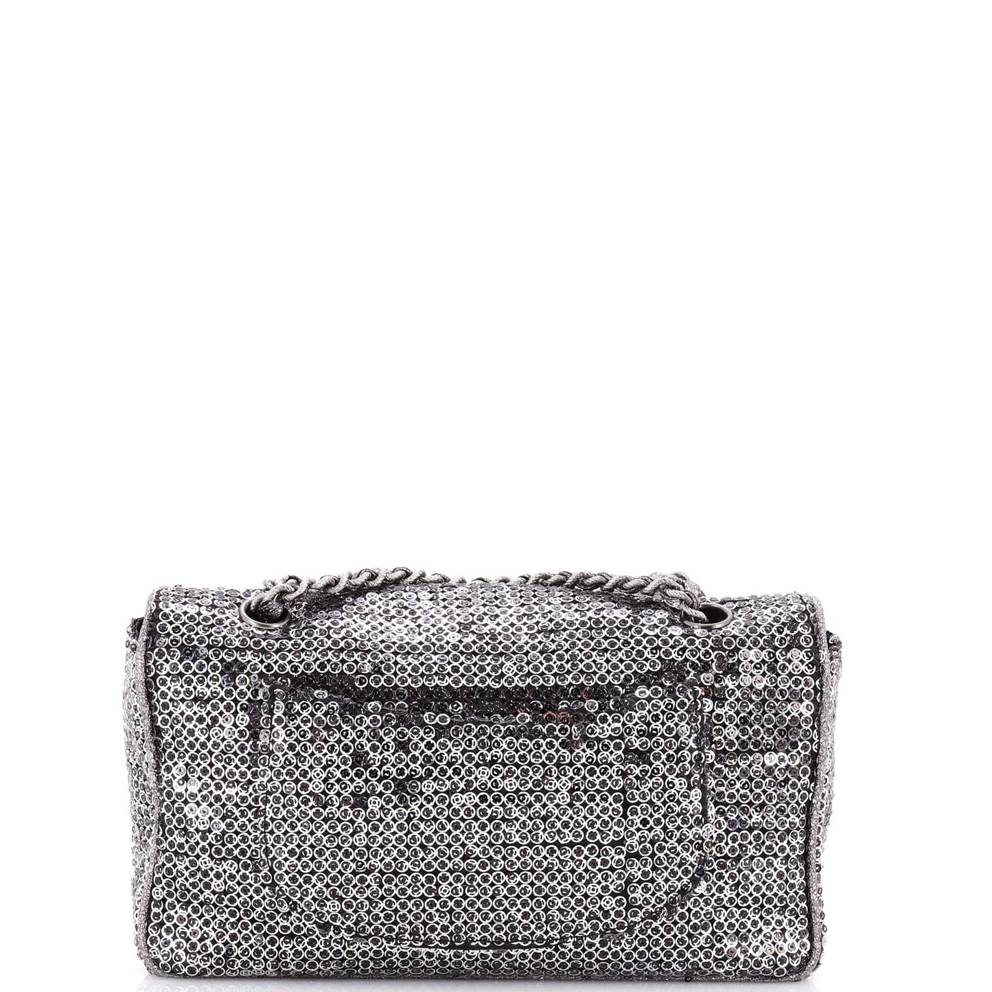Chanel Classic Single Flap Bag Sequins Medium