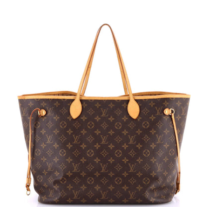Louis Vuitton Neverfull Tote Monogram Canvas Gm