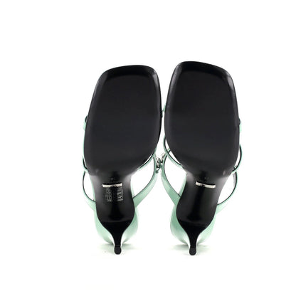 Gucci Women'S Horsebit Cage Heeled Sandals Leather