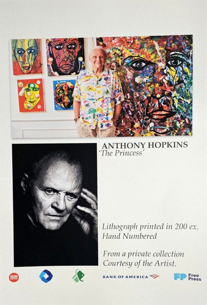 Anthony Hopkins Lithograph, 200 Ex