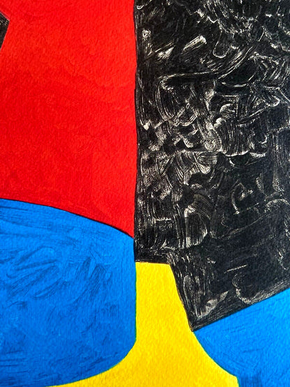 Serge Poliakoff Lithograph Moma Signed Op Numbered In Pencil