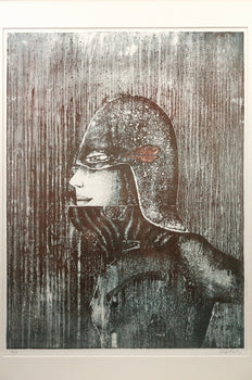 Paul Wunderlich Amazones Ed15 Original Lithograph Signed Framed Surrealism Art
