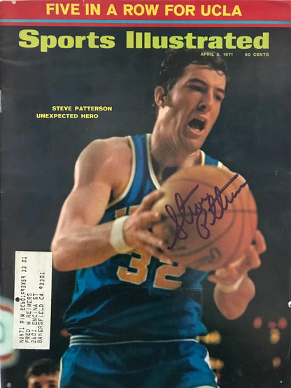 Steve Patterson Signed Sports Illustrated April 5