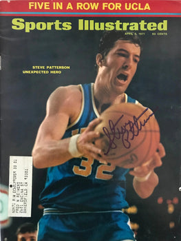 Steve Patterson Signed Sports Illustrated April 5