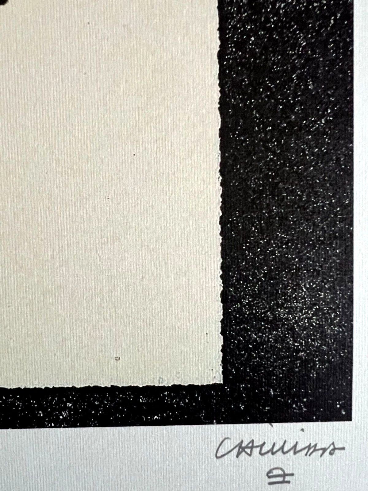 Eduardo Chillida Lithograph Coa Signed Numbered By Hand In 180Ex