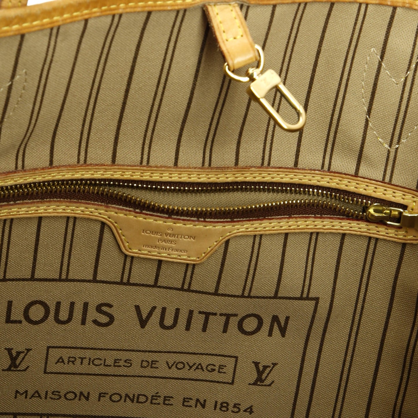 Louis Vuitton Neverfull Nm Tote Monogram Canvas Mm