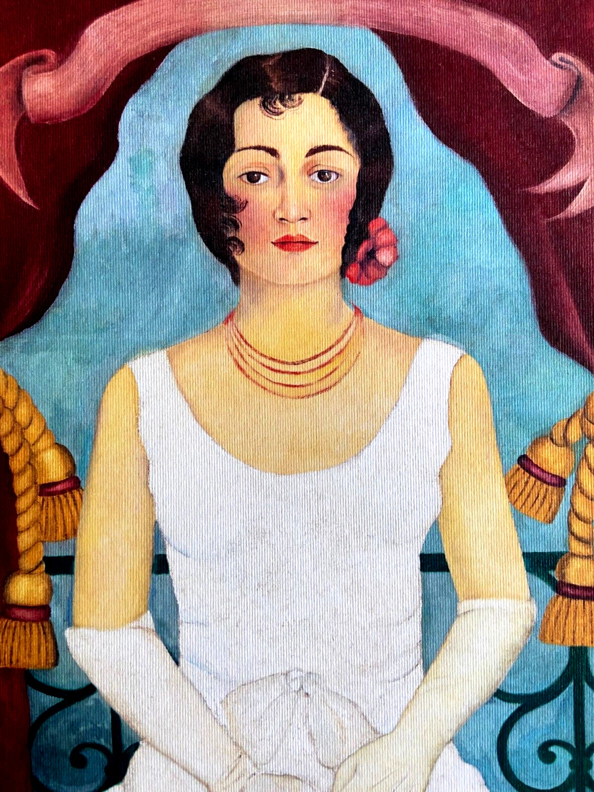 Frida Kahlo Lithograph Certified Signed Numbered By Hand