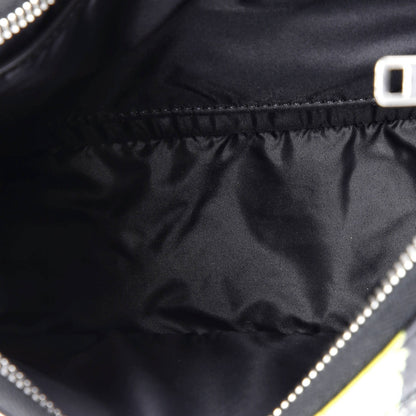 Celine Ava Shoulder Bag Printed Quilted Nylon Medium