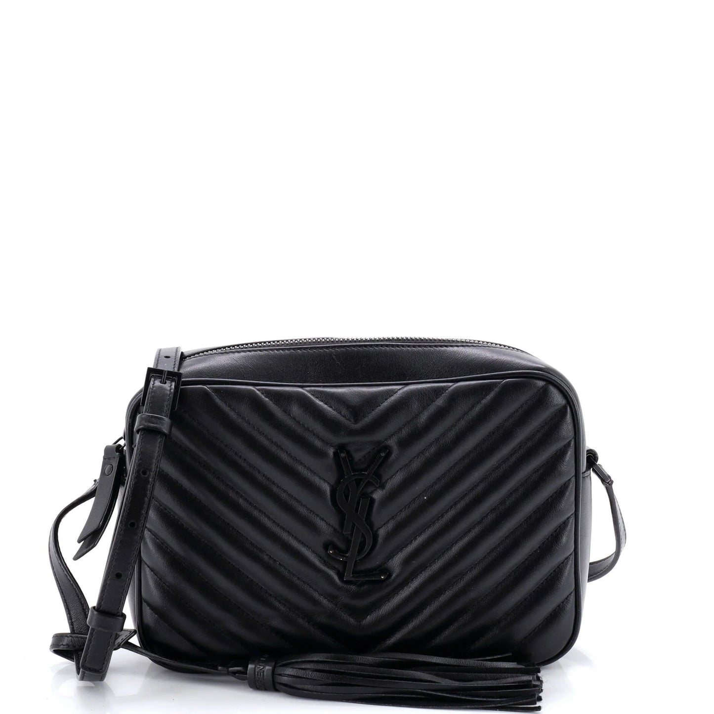 Saint Laurent Lou Camera Bag Matelasse Chevron Leather Small