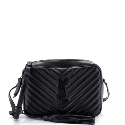 Saint Laurent Lou Camera Bag Matelasse Chevron Leather Small