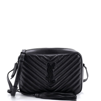 Saint Laurent Lou Camera Bag Matelasse Chevron Leather Small