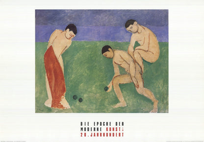 Henri Matisse Joueurs De Boules " Offset Lithograph Mod