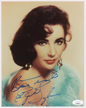 Elizabeth Taylor Signed/Inscribed 