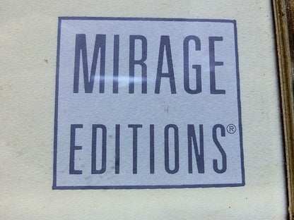 Framed Mirage Editions Patrick Nagel Serigraph Signed Print
