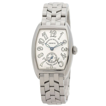 Franck Muller Tonneau Curvex Watches 1750S6 Stainless Steel/Stainless Steel