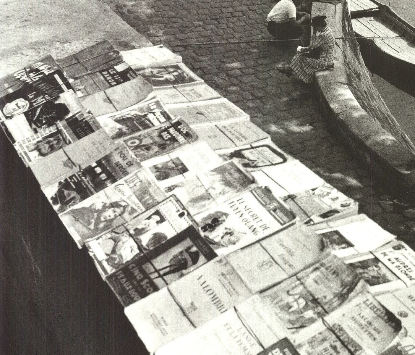 Louis Stettner Sue Les Quais " Offset Lithograph Photography