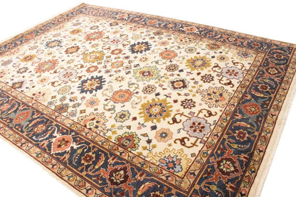 Handmade Vintage Oriental Rug Classic Design