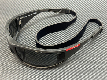 PRADA LINEA ROSSA PS A04S 1BO5S0 Matte Black Grey