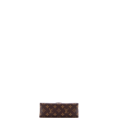 Louis Vuitton Locky Handbag Monogram Canvas With Leather Bb
