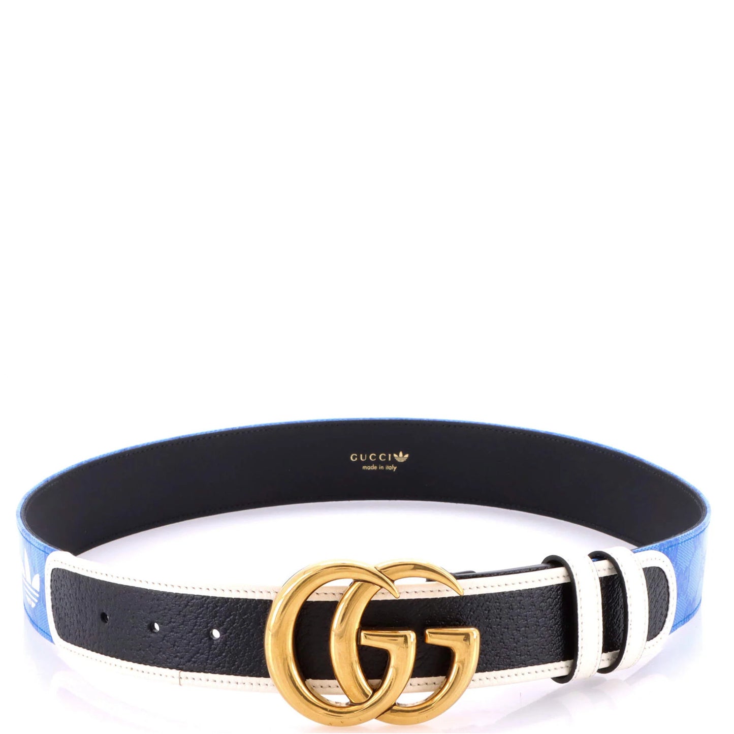 Gucci X Adidas Gg Marmont Belt Gg Coated Canvas And Leather