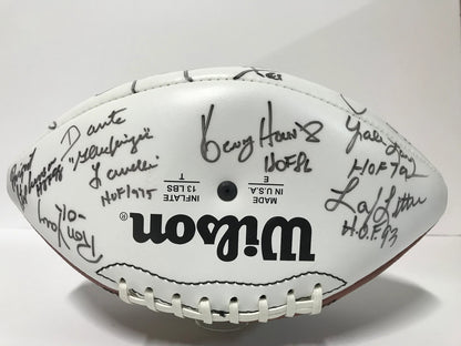 Lou Creekmur Pro Football Hof Classic Multi-Signed Football