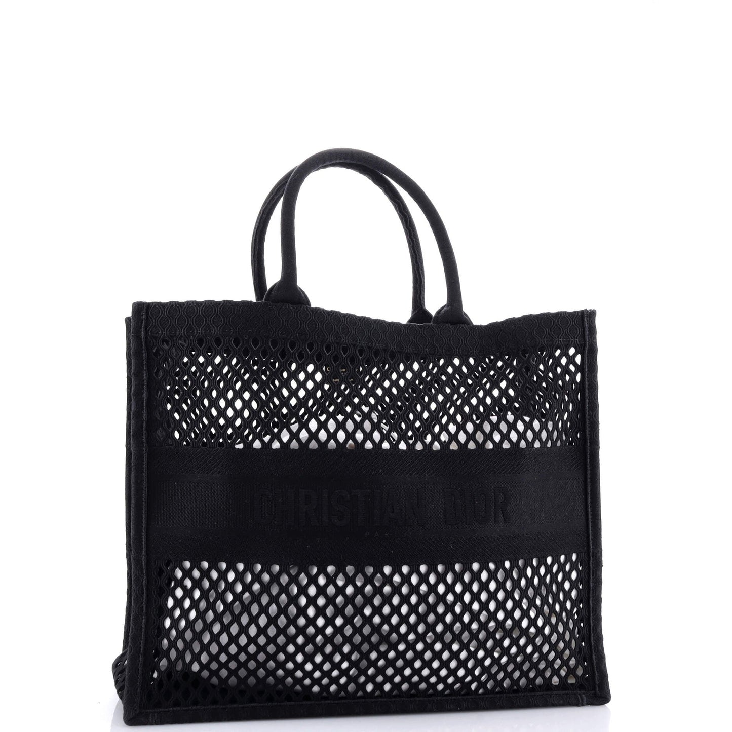 Christian Dior Book Tote Mesh Large