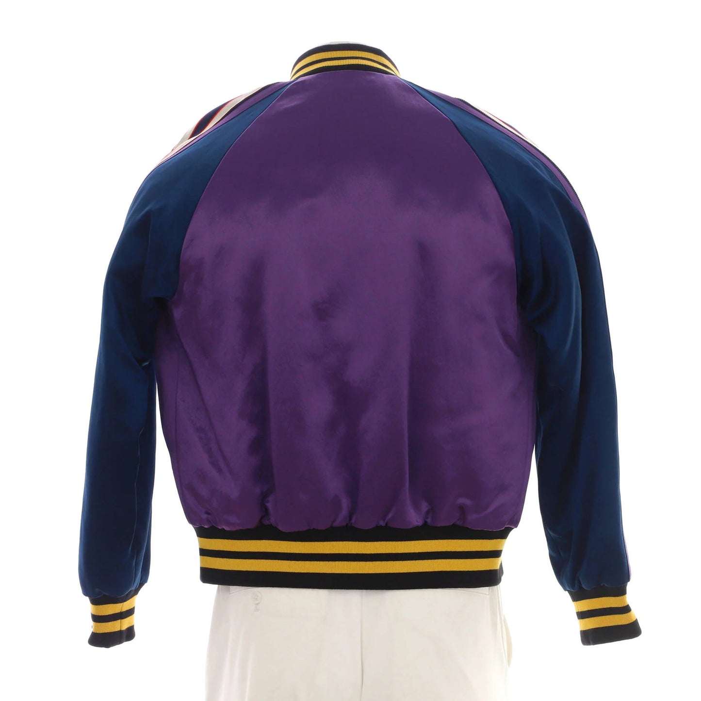 Gucci Men'S Varsity Jacket Embroidered Acetate