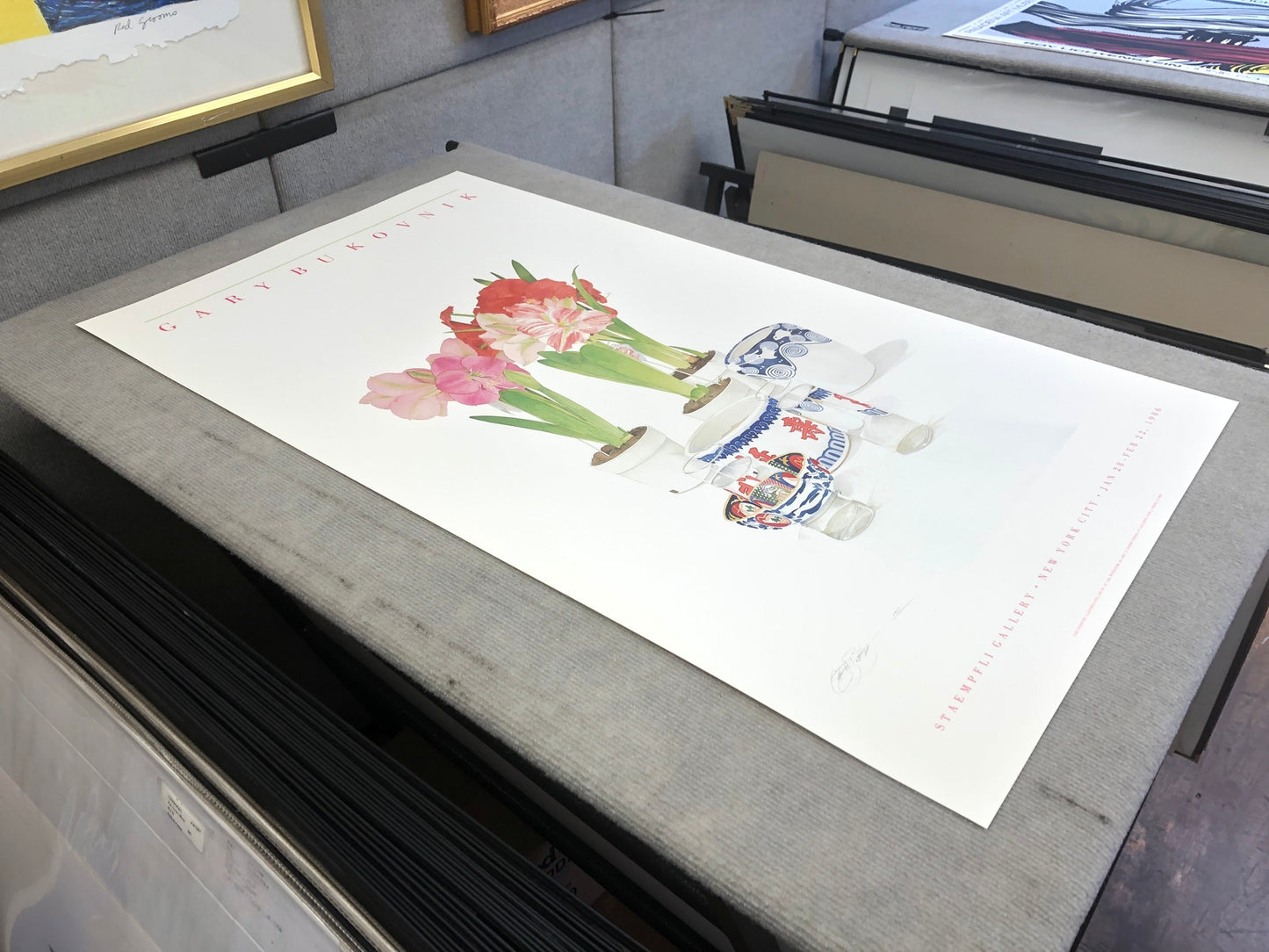 Gary Bukovnik California Still Life No. 14 " Offset Lithograph Cont