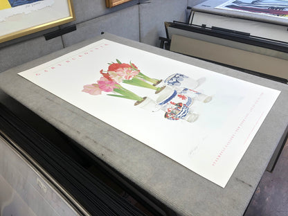 Gary Bukovnik California Still Life No. 14 " Offset Lithograph Cont
